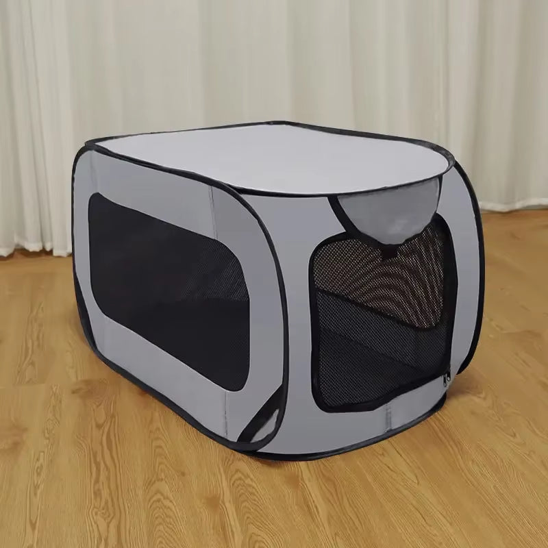 Portable Large Dog Bed Pop up Dog Kennel Indoor Outdoor Crate for Pets Car Seat Kennel Cat Bed Collection Dog Car Accessories